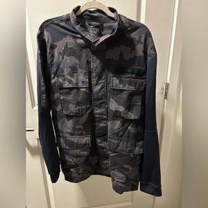 Nike blue Camo active wear jacket